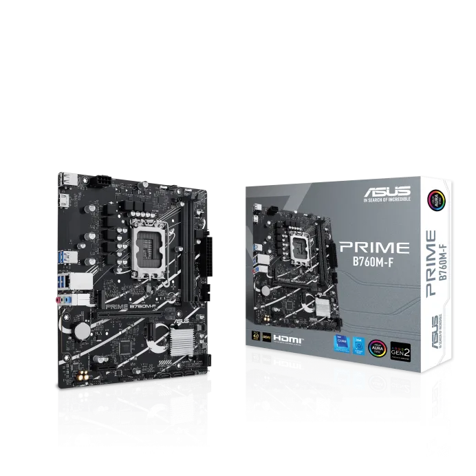 ASUS PRIME B760M-F LGA1700 Micro-ATX Motherboard
