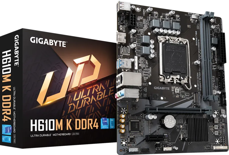 GIGABYTE INTEL H610M K DDR4 Motherboard