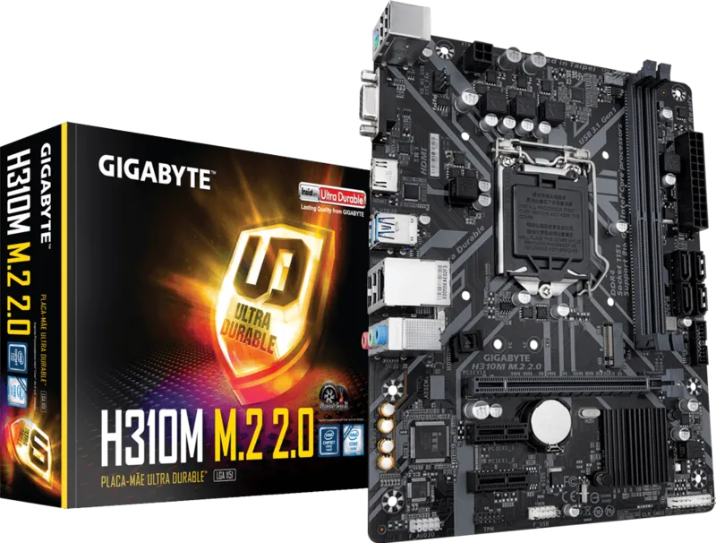 Gigabyte Intel Chipset H310M M.2 Micro ATX Motherboard