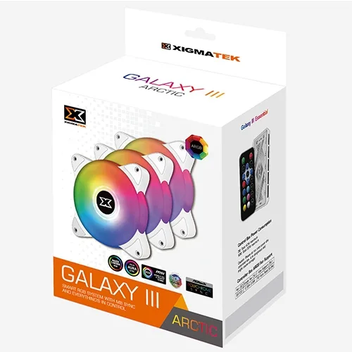 XIGMATEK Galaxy III Essential Arctic CPU Fans