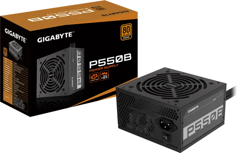 Gigabyte P550B 550W 80 Plus Bronze Certified Power Supply