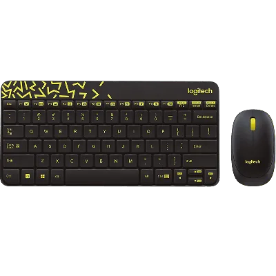 Logitech MK240 Wireless Combo Keyboard and Mouse Black
