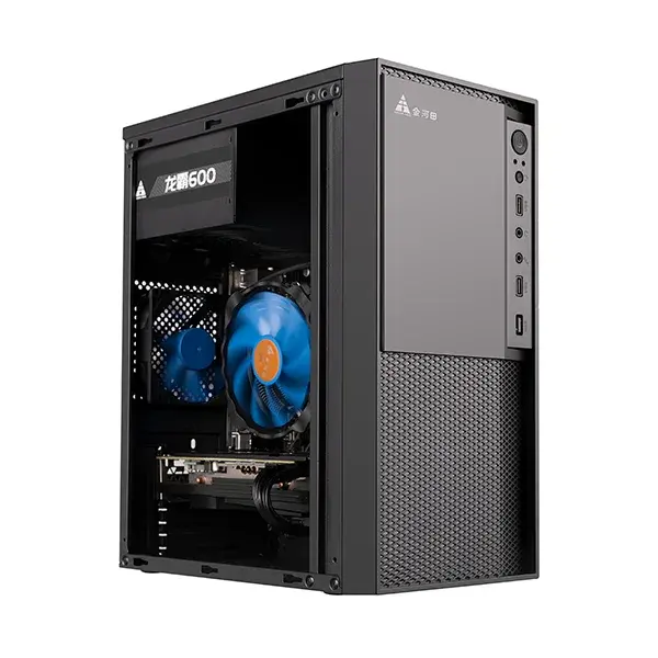 Golden Field Little Ant M-ATX Gaming Casing - Black