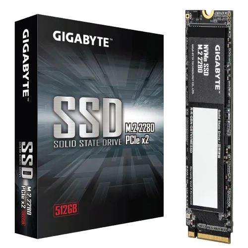 GIGABYTE 512GB M.2 PCIe 3.0 x4 NVMe 1.3 SSD # G3NVME512G