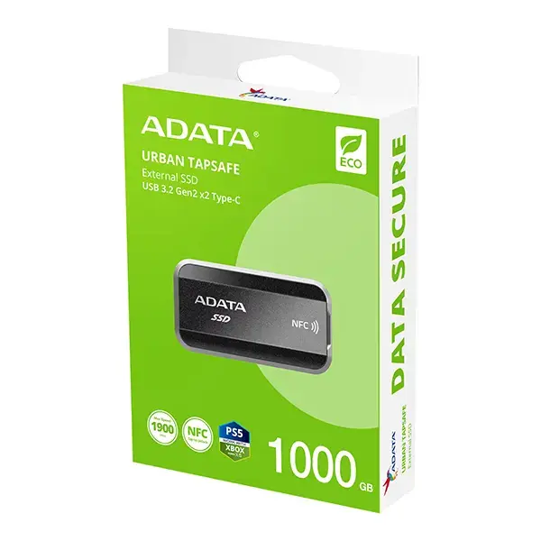 ADATA URBAN TAPSAFE 1TB USB-C External SSD