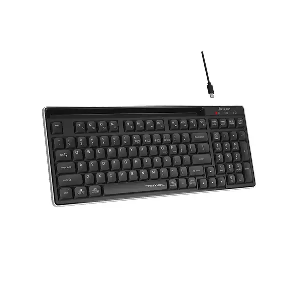 A4Tech Fstyler FBX70C Bluetooth & 2.4G Wireless Keyboard - Black